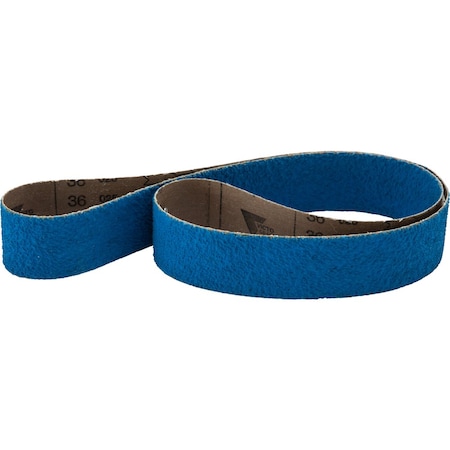 Pferd Benchstand Belt, 2 in W, 48 in L, 36 Grit, Coarse, VICTOGRAIN-COOL 49404